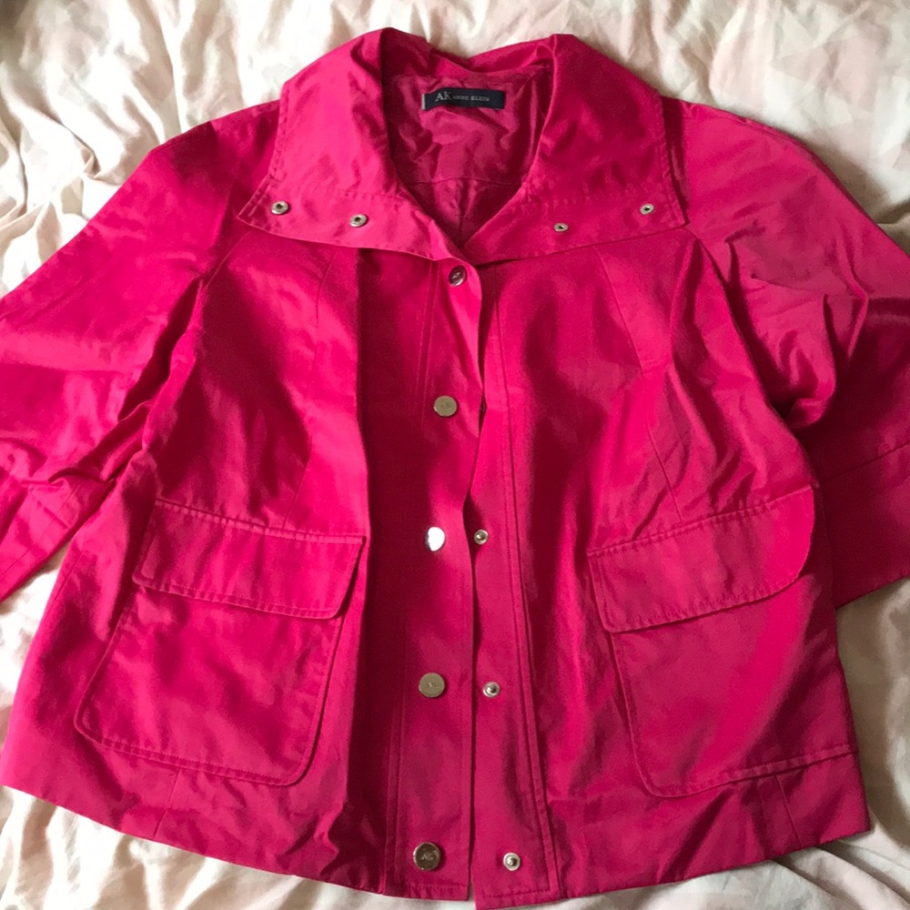 Hot pink unique jacket